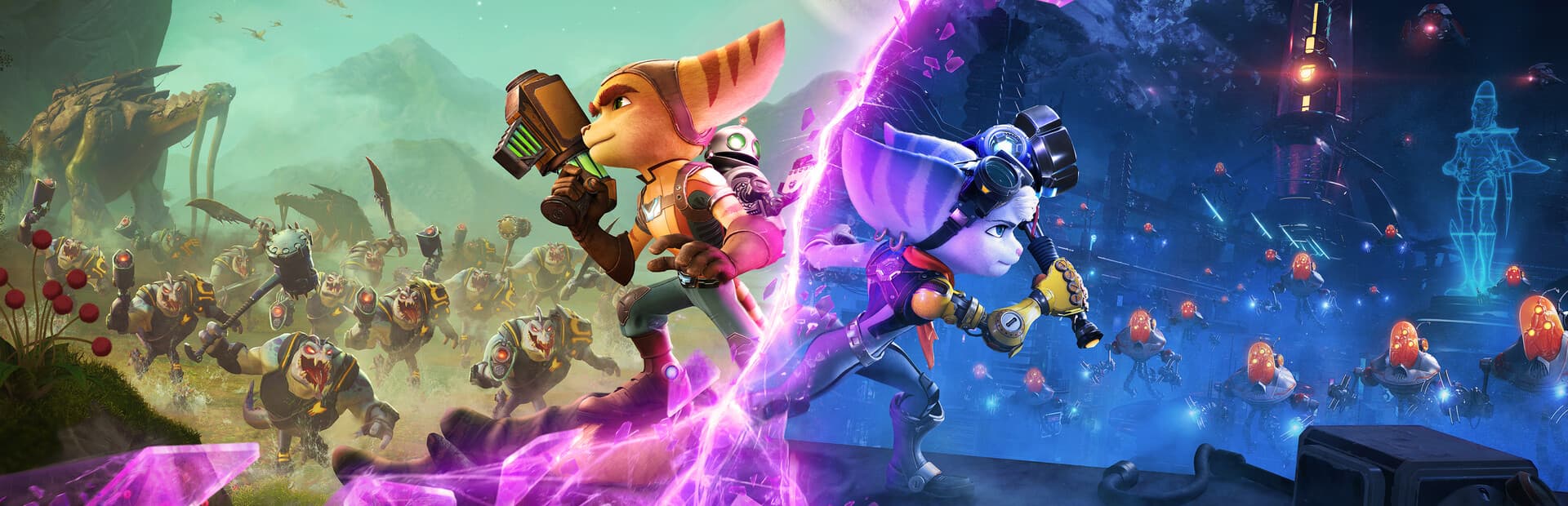 Ratchet & Clank: Rift Apart — capa do jogo
